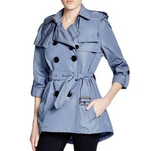 Burberry Brit Knightsdale Short Hooded Trench Coat @ Bloomingdales