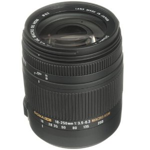 Sigma 18-250mm F3.5-6.3 DC Macro OS HSM for Canon EF Cameras