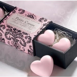 Gianna Rose Petit Coeurs Slider Box, Pink, 7.6 oz.