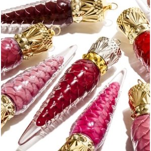 With $100 Christian Louboutin Loubilaque Rouge Louboutin Lip Lacquer Purchase @ Saks Fifth Avenue