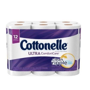 Cottonelle  超舒适卫生纸 12卷装