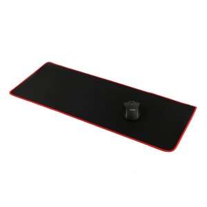 Large Gaming Mousepad, Stitched Edges Non-Slip Rubber Mats Pads