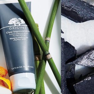 With Active Charcoal Mask To Clear Pores @ Origins