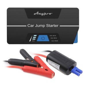 Anypro the Safest Car Jump Starter 600A Peak 15000mAh Car Jumper with Smart Clips