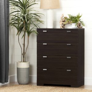 South Shore Reevo 4-Drawer Chest, Multiple Finishes