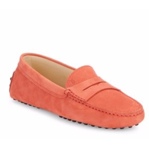 Tod's Gommini Round-Toe Penny Loafers