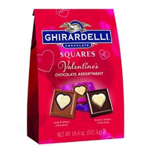 Ghirardelli Valentines Day Chocolate Assortment, Milk Chocolate, 18.3 Ounce