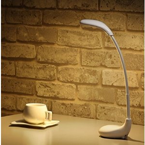Deckey Table Lamp Atmosphere Light Golf LED Night Light Bedroom Light Bedside Light USB Charger,3 Color Modes