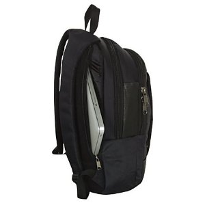 NYC Collective Laptop Backpack With 15.5" Laptop Pocket, Black