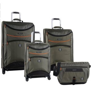 Timberland Luggage Route 4 Four Piece Custom Expandable Spinner