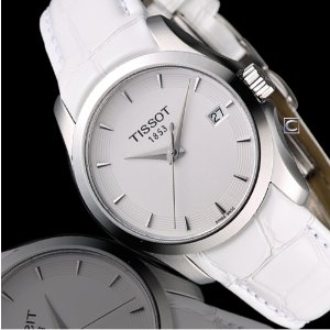 Tissot Women's Analog Display Swiss Quartz White Watch
