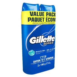 Gillette TGS Series Shave Gel Sensitive Twin Pack(x4)