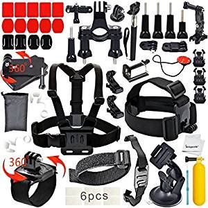 40-Piece Outdoor Sports GoPro Camera Accessory Kit for GoPro HERO 4/3+/3/2/1