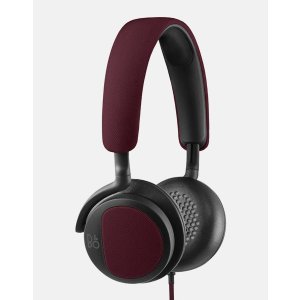 B&O Beoplay H2 On-Ear Headphone with Microphone (Deep Red)