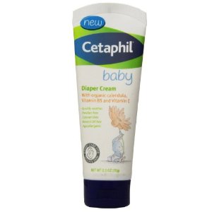 Cetaphil Baby Diaper Cream with Organic Calendula, Vitamin B5 and E , 2.5 Ounce