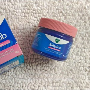 Vicks BabyRub Soothing Chest, Neck and Back Ointment 1.76 Oz