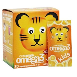 COROMEGA 儿童Omega 3补充包 甜橙味，30包