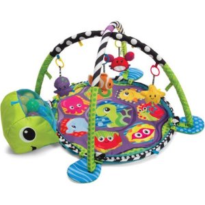 Infantino 乌龟游戏垫健身毯+海洋球池套装