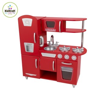 Amazon有KidKraft 木质玩具厨房-红色