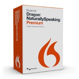 Dragon NaturallySpeaking software @ Amazon