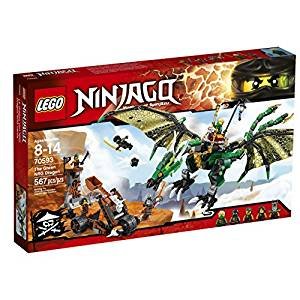LEGO Ninjago 70593 The Green NRG Dragon Building Kit (567 Piece)