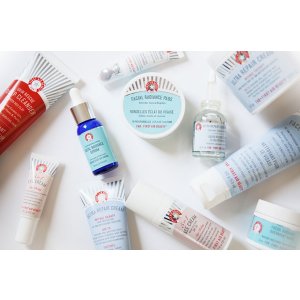 with Orders over $75 @ First Aid Beauty