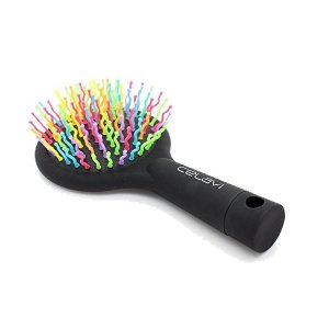 Celavi Rainbow Detangler Professional Salon Hair Brushes