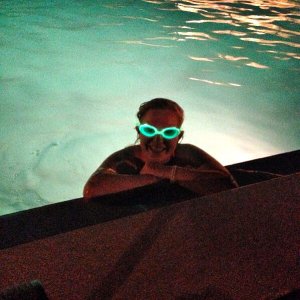 Glow in the Dark Swim Goggles