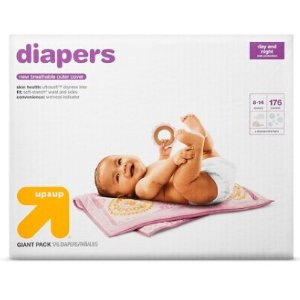 (2) Diapers Giant Pack (Select Size) - up & up