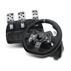 史低！Logitech 罗技 G920 力反馈赛车游戏方向盘(带踏板)