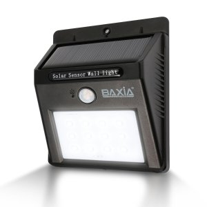 BAXIA TECHNOLOGY Waterproof Wireless Solar Motion Sensor Night Lights