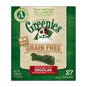 Greenies Grain Free Dental Treats Regular Size
