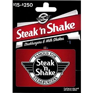 闪购！Steak 'N' Shake 价值$50 礼卡