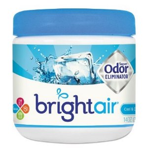 BRIGHT Air Odor Eliminator - Cool and Clean , 14 Ounce Jar