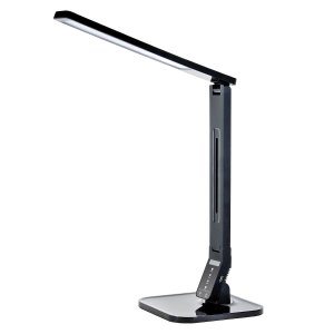 Tenergy 11W Dimmable LED Desk Lamp With Built-in USB Charging Port