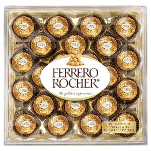 Ferrero Rocher Fine Hazelnut Chocolates 24 ct