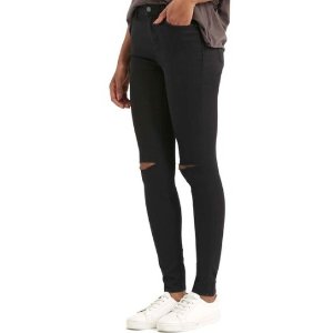 Topshop Moto 'Leigh' Ripped Skinny Jeans  @ Nordstrom