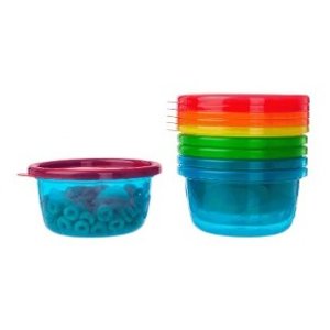 Take & Toss Toddler Bowls with Lids - 8oz, 6 pack