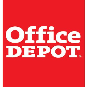 with Oders over $50 @ Office Depot