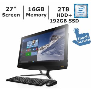 Lenovo IdeaCentre 700 4K Touch All-in-One(i7-6700, 16GB RAM, 2TB+192GB SSD, 2GB Graphics)