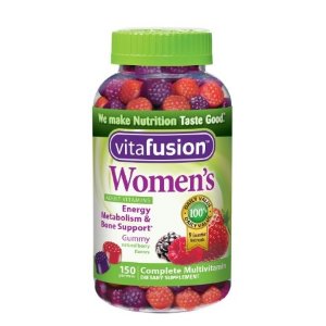 Vitafusion Women's Gummy Vitamins, Natural Berry Flavors, 150 Count