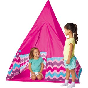 儿童粉色小帐篷
