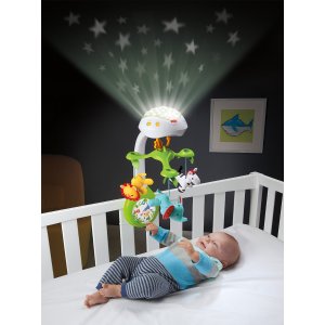 Fisher-Price Deluxe Projection Mobile, Rainforest Friends 3-in-1 @ Amazon