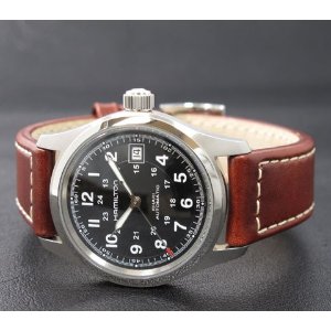 Hamilton Men's Khaki Field Black Dial Watch