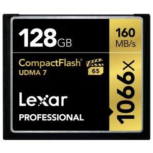 Amazon.com: Lexar Professional 1066x 128GB VPG-65 CompactFlash card (Up to 160MB/s Read) w/Free Image Rescue 5 Software LCF128CRBNA1066: Computers & Accessories