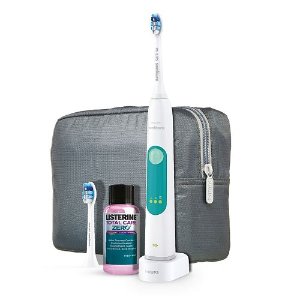 Sonicare 3 Series Rechargeable Toothbrush Bonus Pack with Listerine Total Care