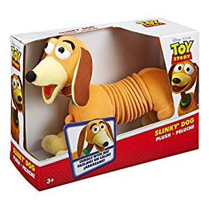 迪士尼 皮克萨 玩具总动员 Plush Slinky Dog弹簧狗