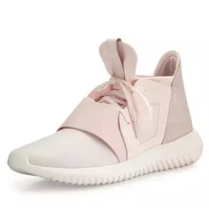 Adidas Tubular 超可爱樱花粉运动鞋热卖