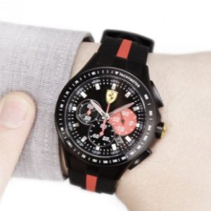 Ferrari Men's 0830023 Race Day Analog Display Quartz Black Watch