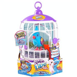 Little Live Pets Season 3 Bird with Cage - Funky Feathers